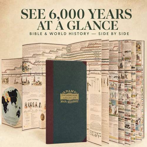 See 6,000+ Years of Biblical & World History on One 23-Foot Timeline